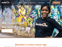 Tablet Screenshot of buildondinner2011.buildon.org
